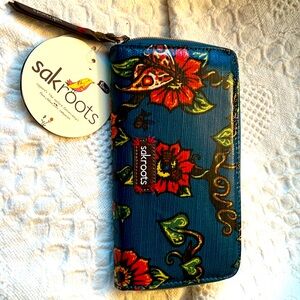 Sakroots Peace Wallet, NWT